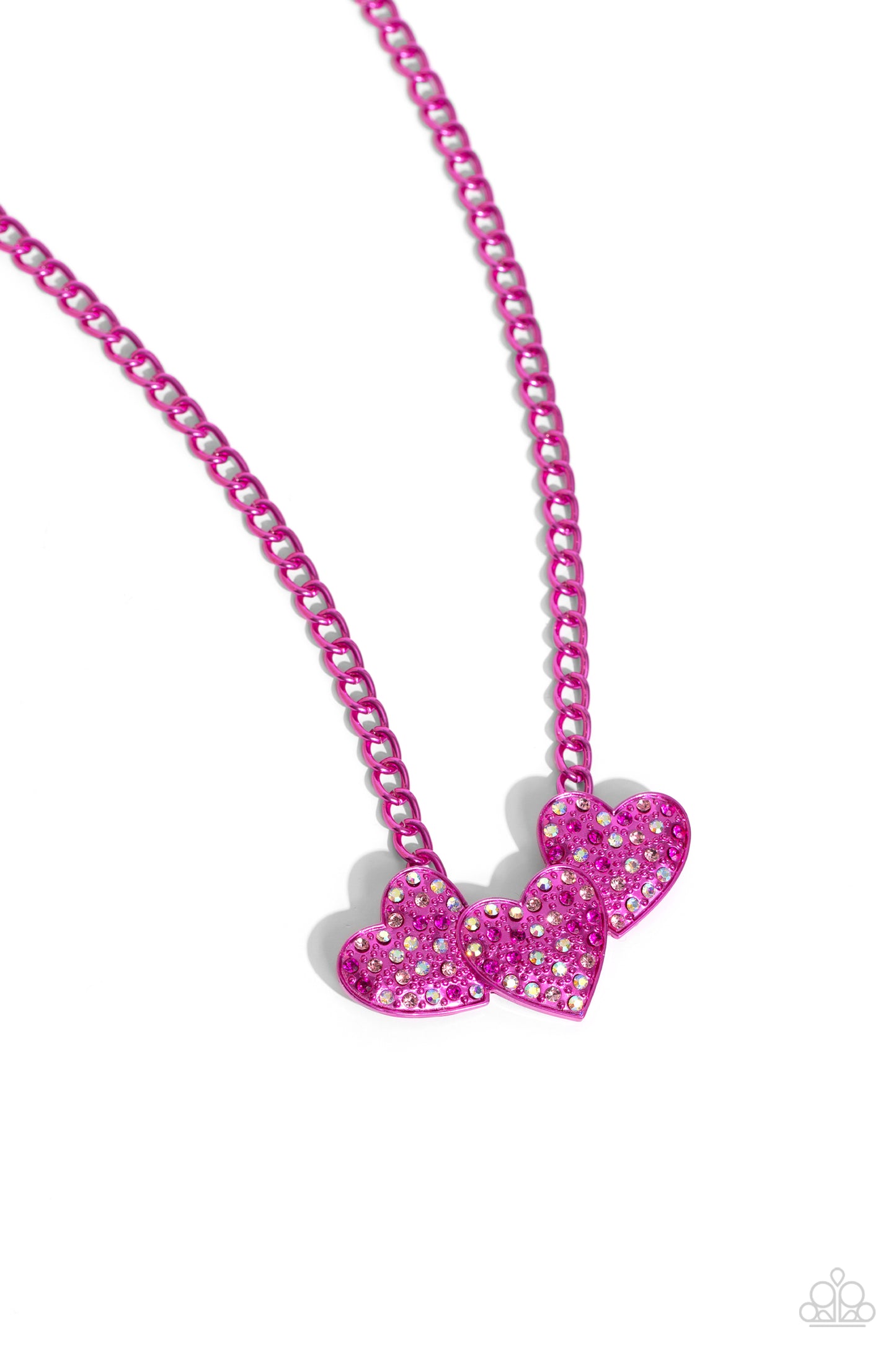 Paparazzi Accessories - Low-Key Lovestruck - Pink Necklace