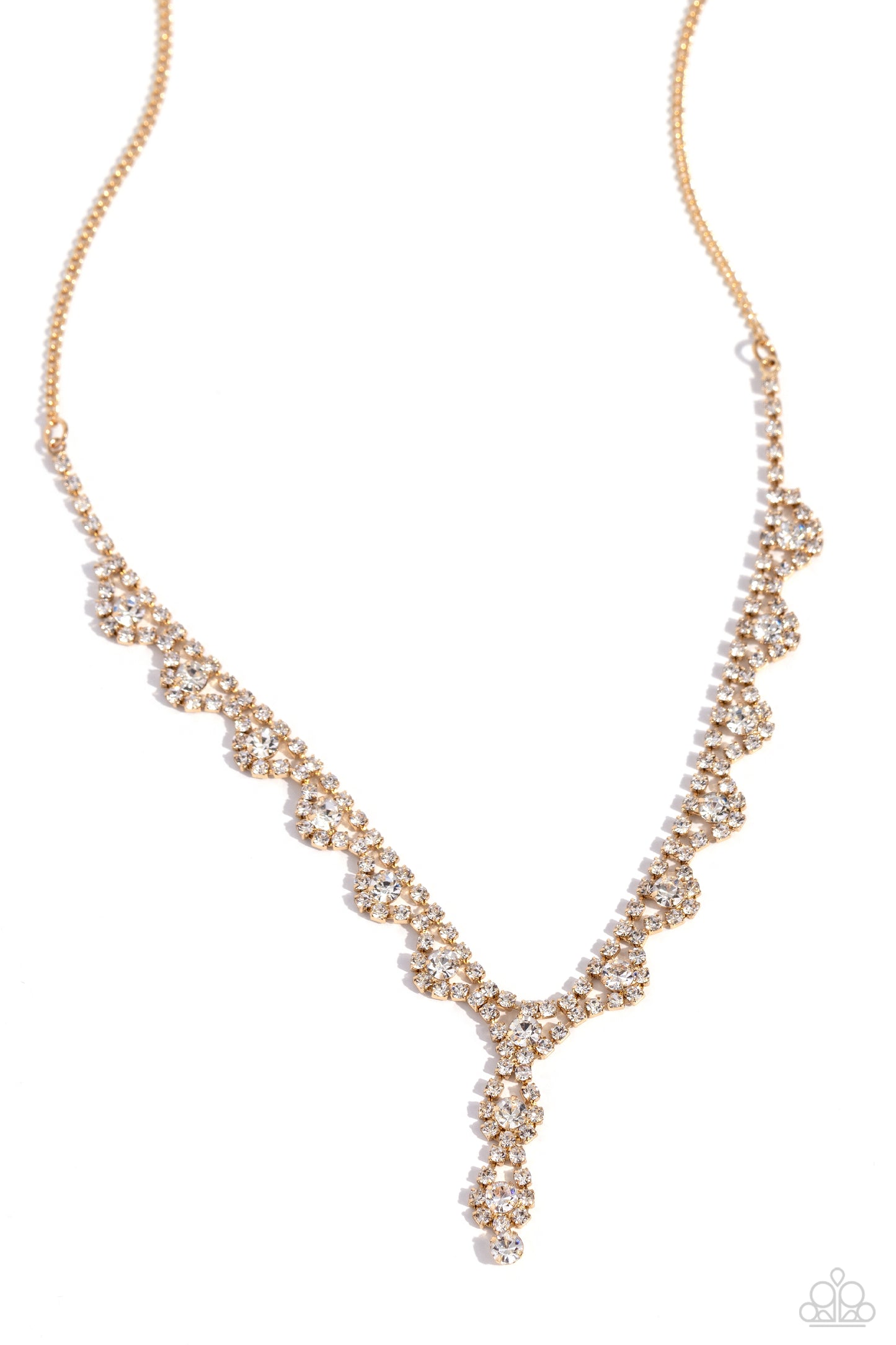 Paparazzi Accessories - Executive Embellishment - Gold Necklace