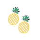 Paparazzi Accessories - Pineapple Passion - Yellow Earrings