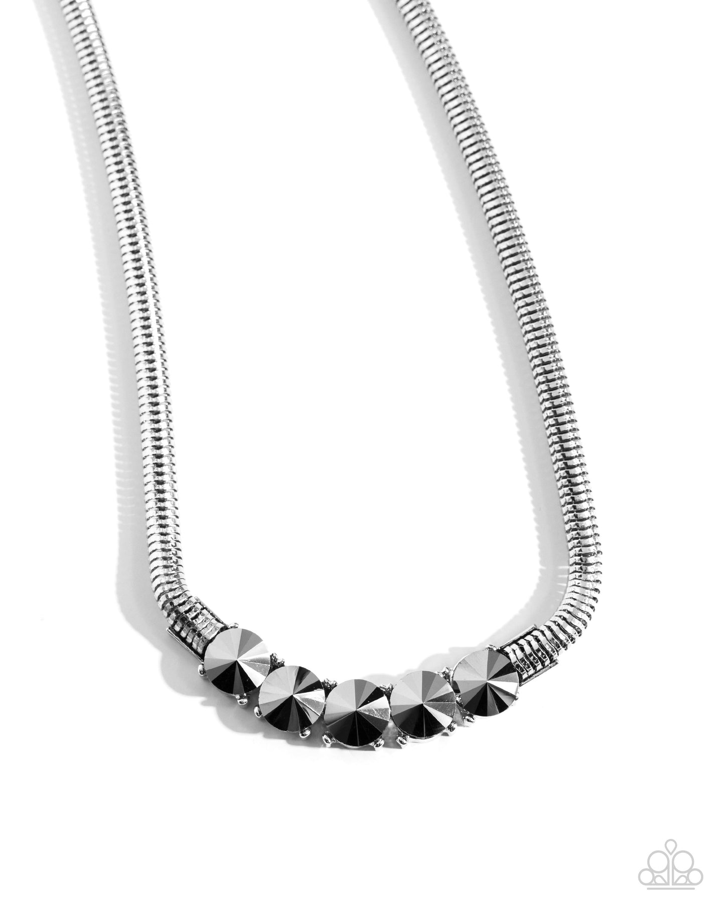 Paparazzi Accessories - Musings Makeover - Silver Necklace