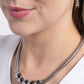 Paparazzi Accessories - Musings Makeover - Silver Necklace