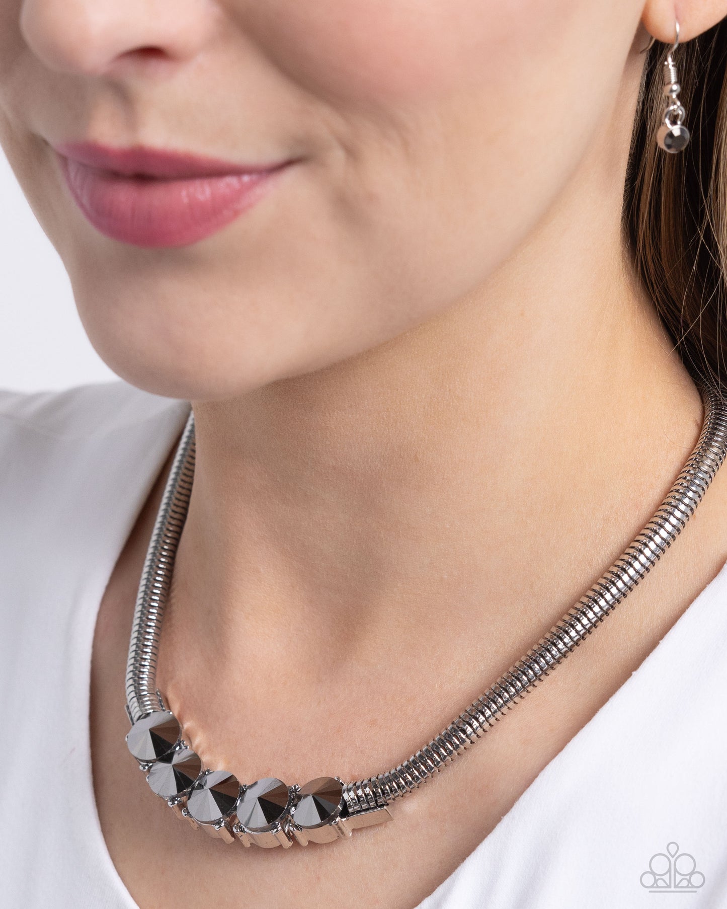 Paparazzi Accessories - Musings Makeover - Silver Necklace