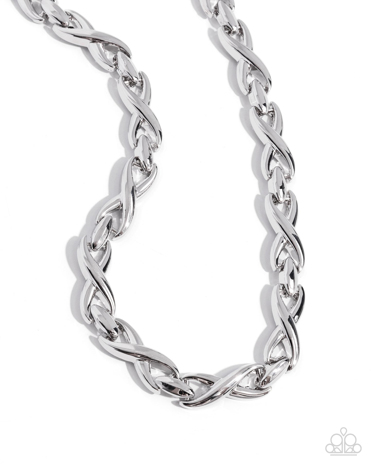 Paparazzi Accessories - Infinite Influence - Silver Necklace