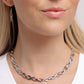 Paparazzi Accessories - Infinite Influence - Silver Necklace