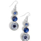 Paparazzi Accessories - Dedicated Dalliance - Blue Earrings