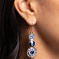 Paparazzi Accessories - Dedicated Dalliance - Blue Earrings