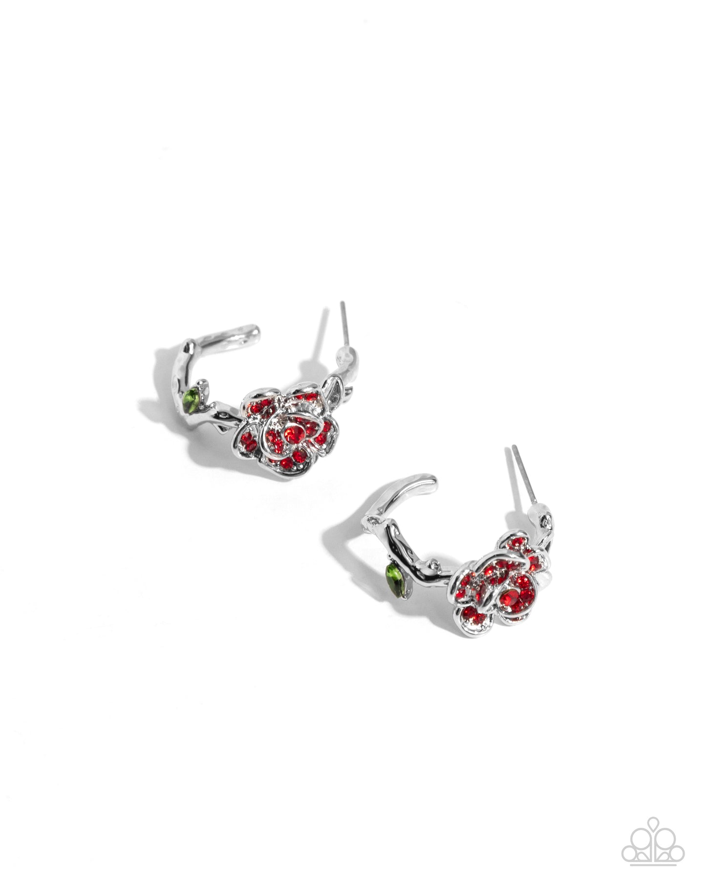 Paparazzi Accessories - Mother ROSE Best - Red Earrings