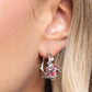 Paparazzi Accessories - Mother ROSE Best - Red Earrings