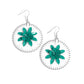 Paparazzi Accessories - Dancing Daydream - Green Earrings