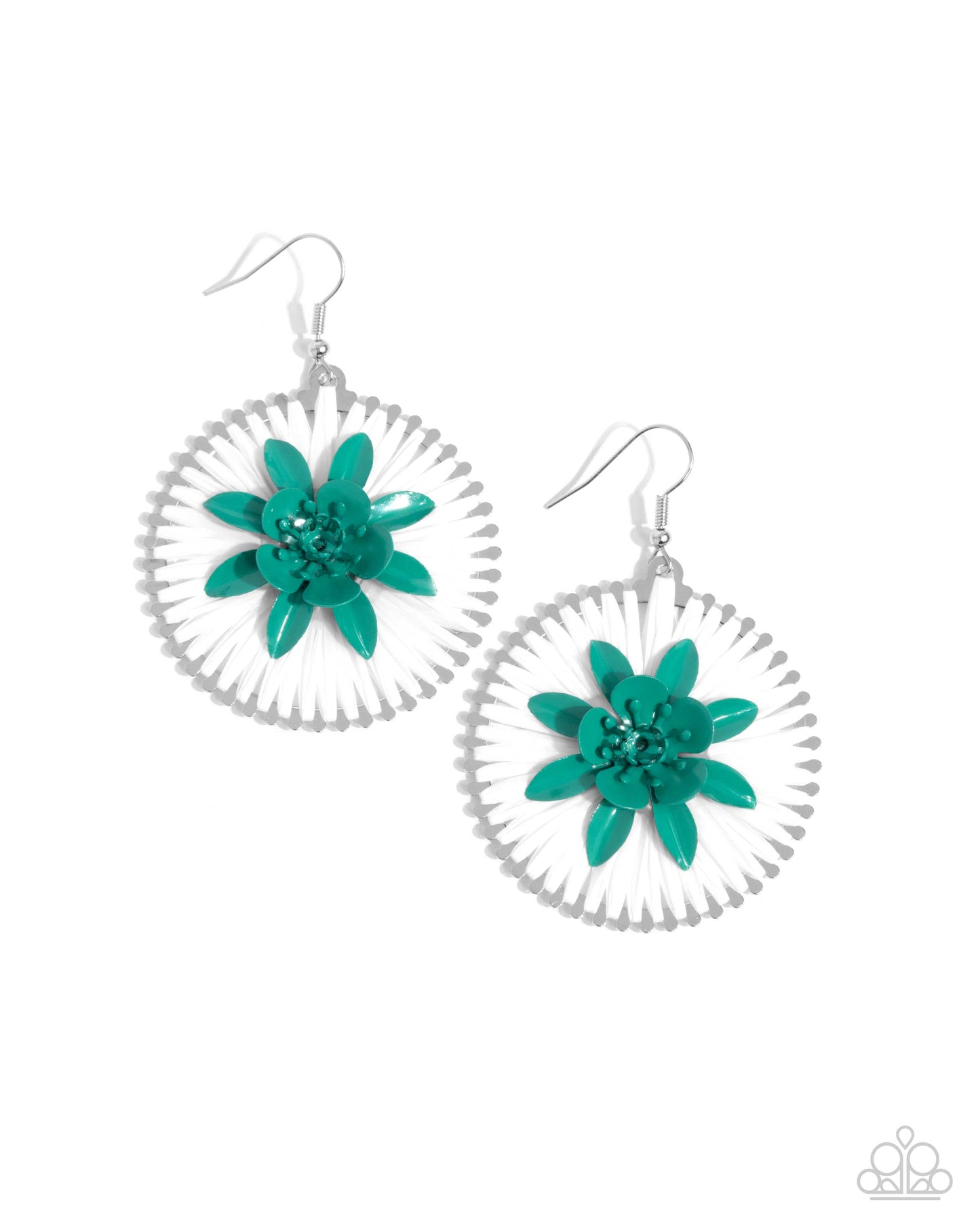 Paparazzi Accessories - Dancing Daydream - Green Earrings