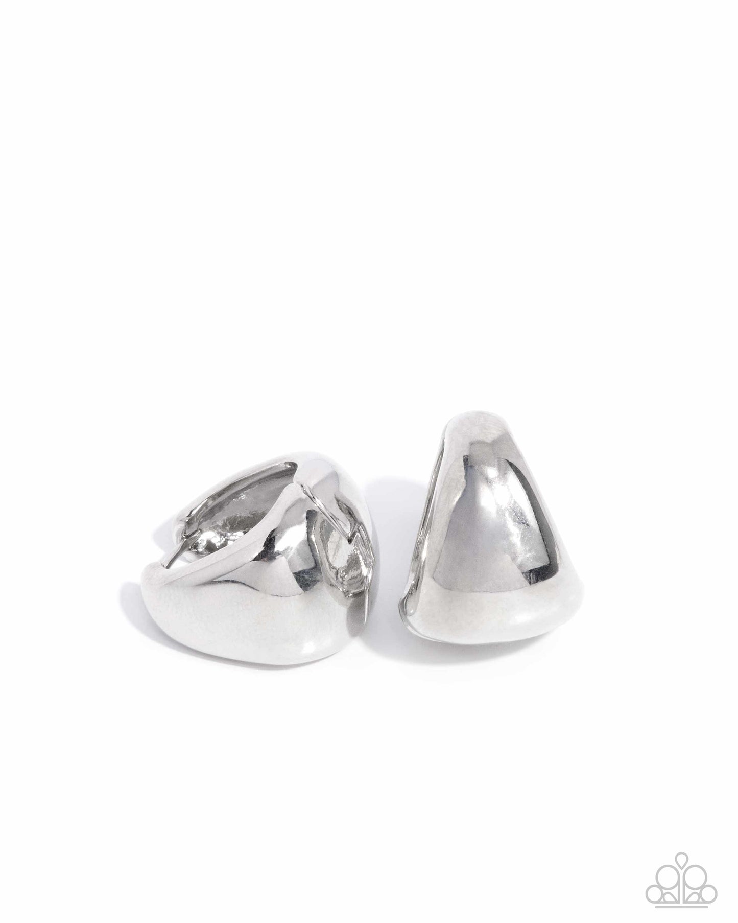 Paparazzi Accessories - Thick as Thieves - Silver Earrings