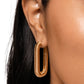 Paparazzi Accessories - Spiral Supply - Gold Earrings