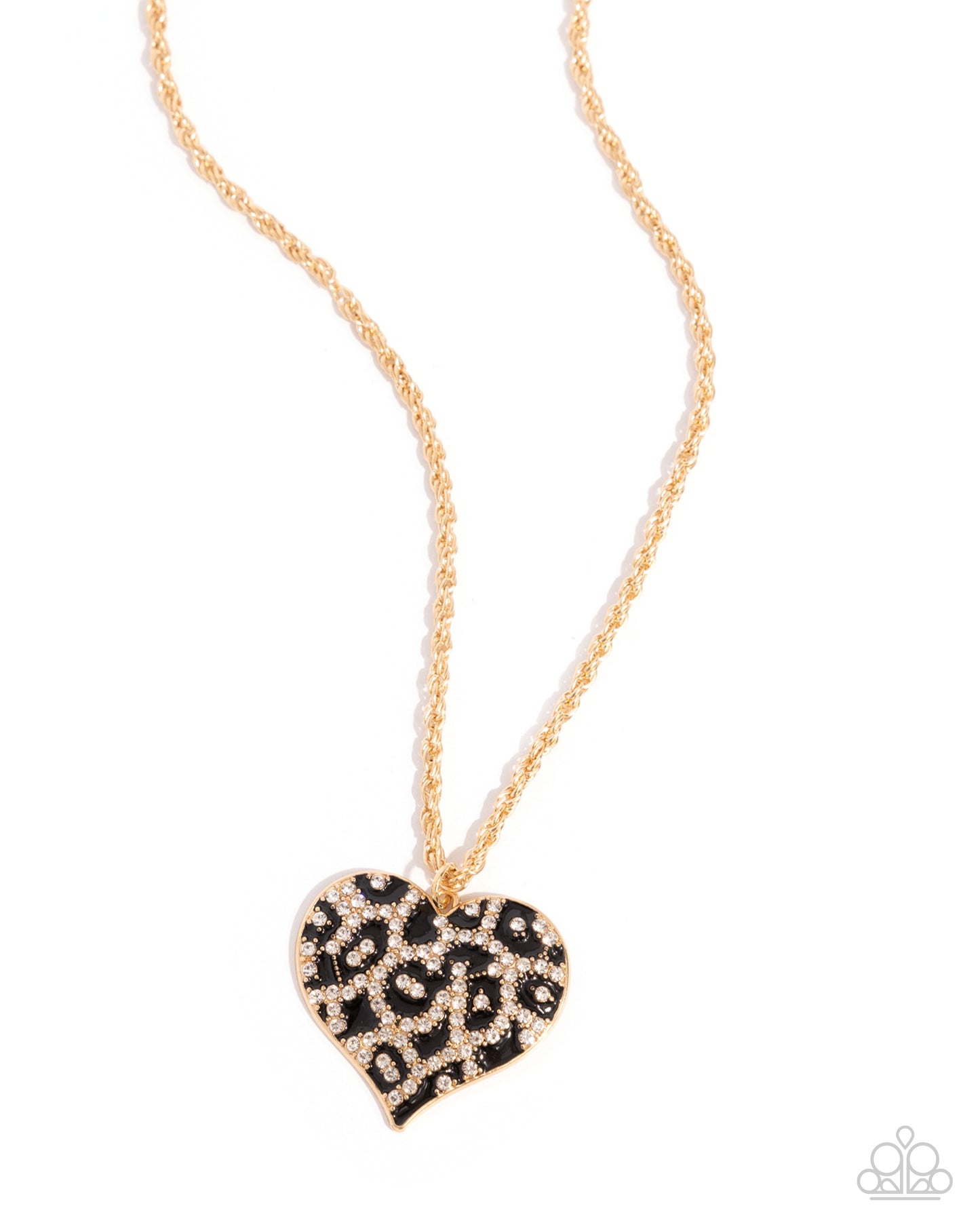 Paparazzi Accessories - Cheetah Compound - GoldNecklace