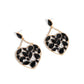 Paparazzi Accessories - Glittery Gait - Black Earrings