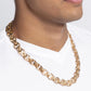 Paparazzi Accessories - Complete Look Gold Urban Necklace and Bracelet