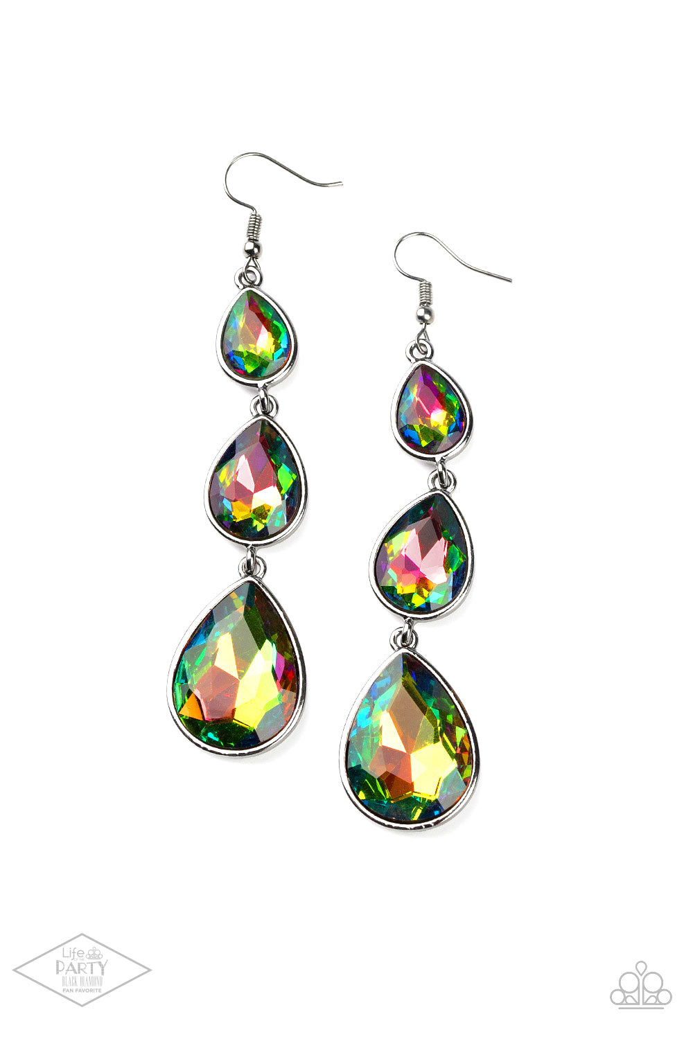 Paparazzi Accessories - Metro Momentum E31 - Multi Earrings