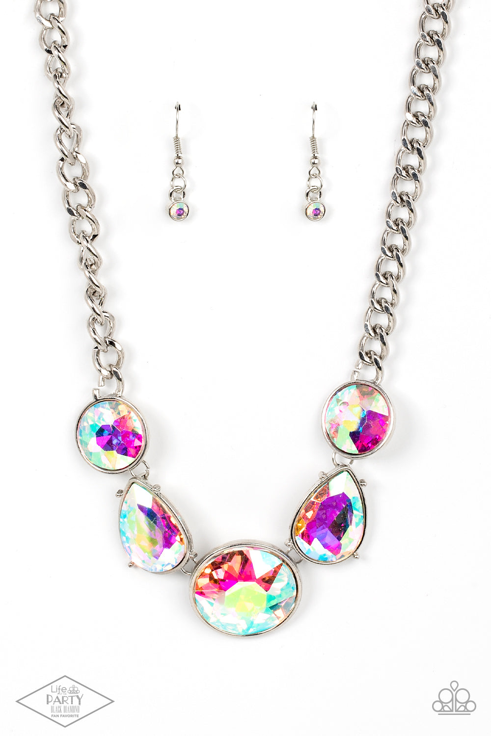 Paparazzi Accessories - All The Worlds My Stage N11 - Multi Necklace