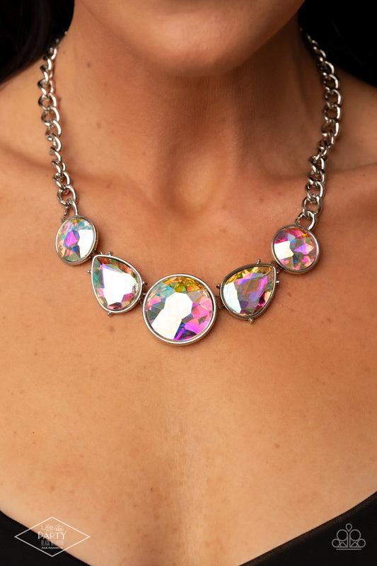 Paparazzi Accessories - All The Worlds My Stage N11 - Multi Necklace
