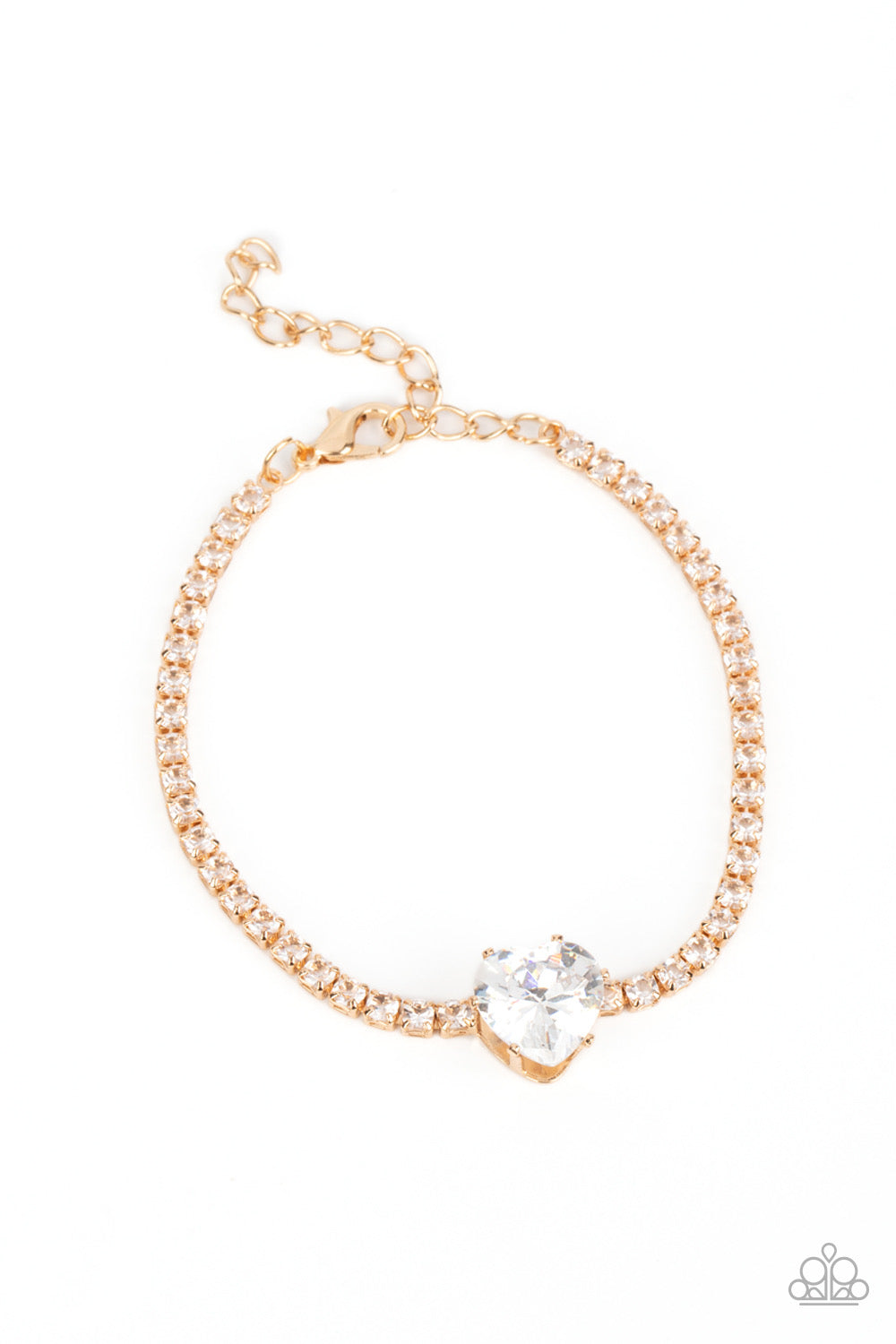 Paparazzi Accessories - Bedazzled Beauty - Gold Necklace