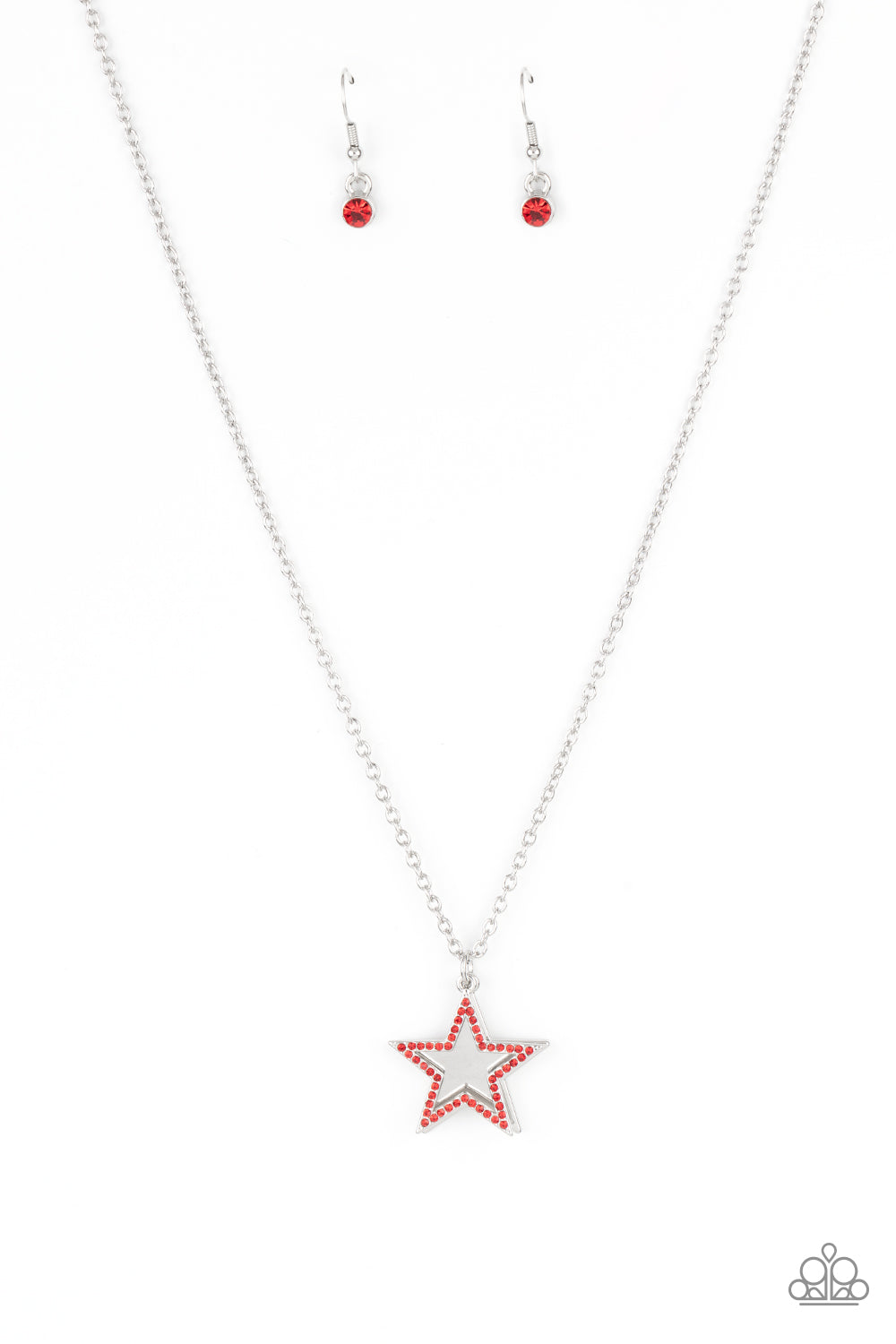 Paparazzi Accessories - American Anthem - Red Necklace