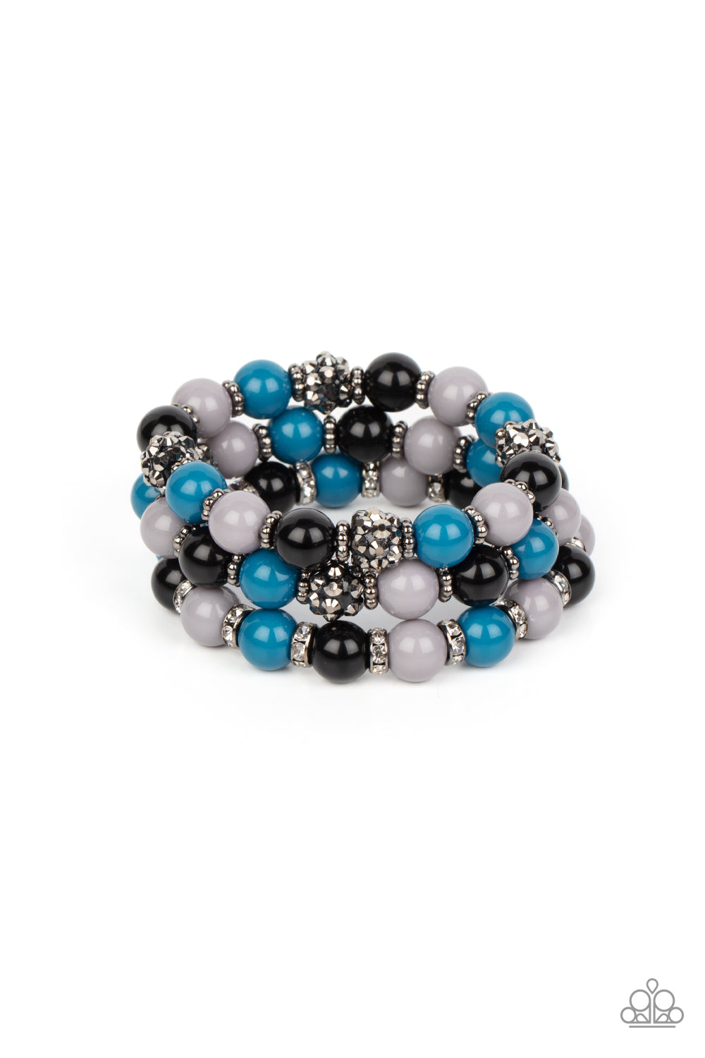 Paparazzi Accessories - Poshly Packing B35 - Multi Bracelet