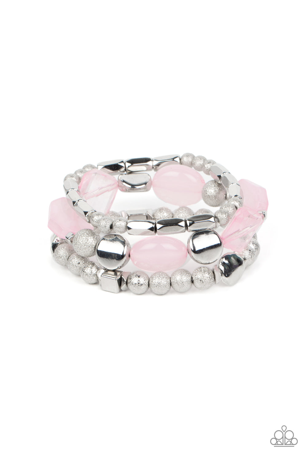 Paparazzi Accessories - Marina Magic - Pink Bracelet