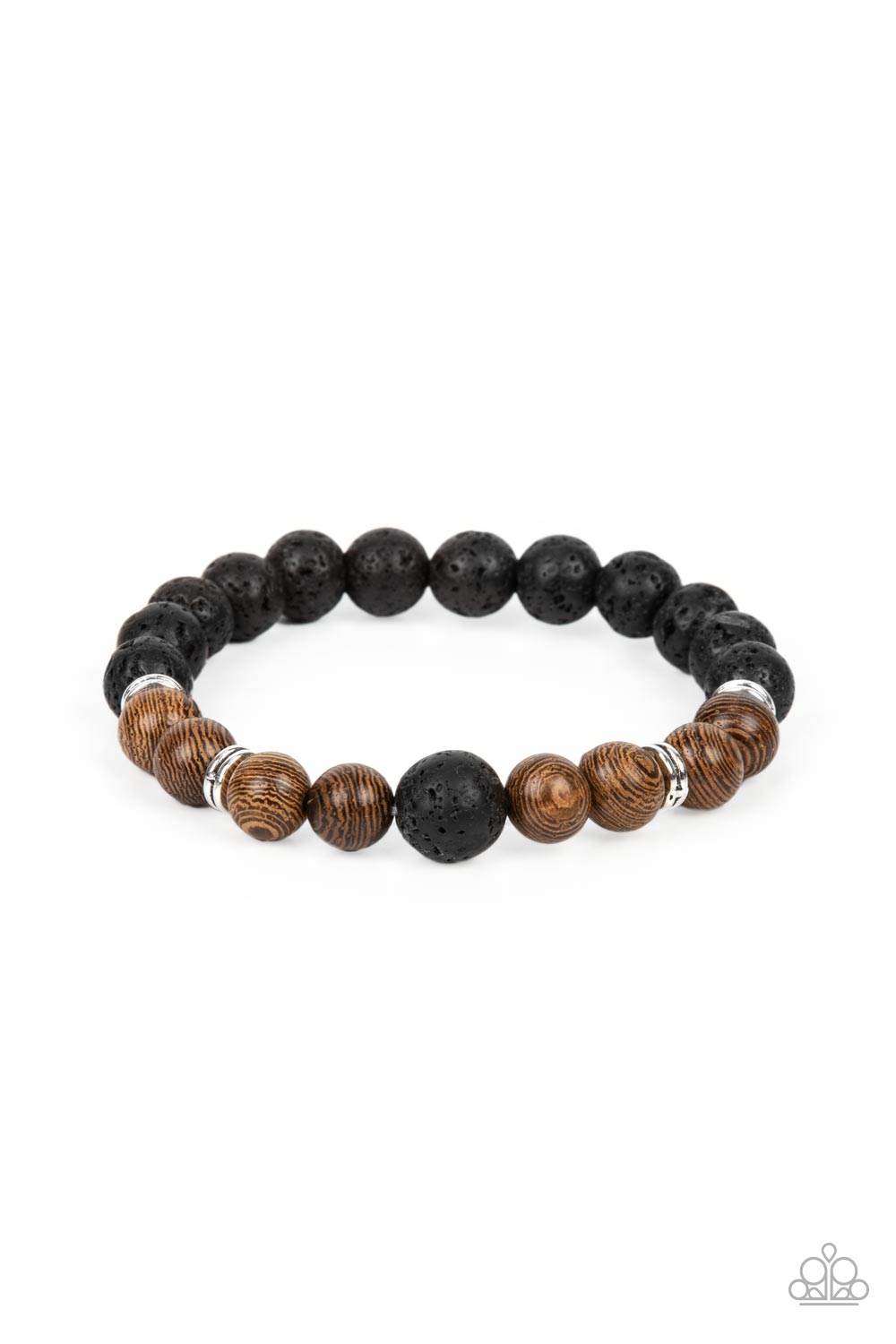 Paparazzi Accessories - Neutral Zone MB2 - Brown Bracelet