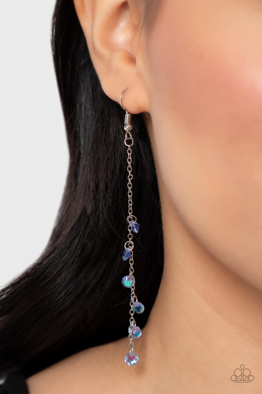 Paparazzi Accessories- Extended Eloquence - Blue Earring