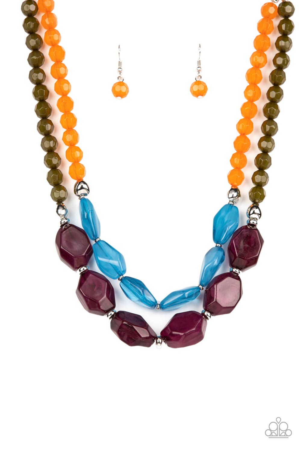 Paparazzi Accessories Tropical Trove N-26 - Purple Necklace