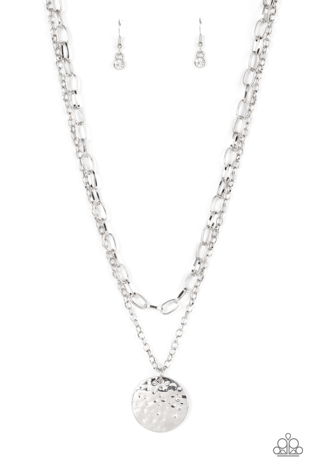 Paparazzi Accessories - Highlight of My Life N33 - White Necklace