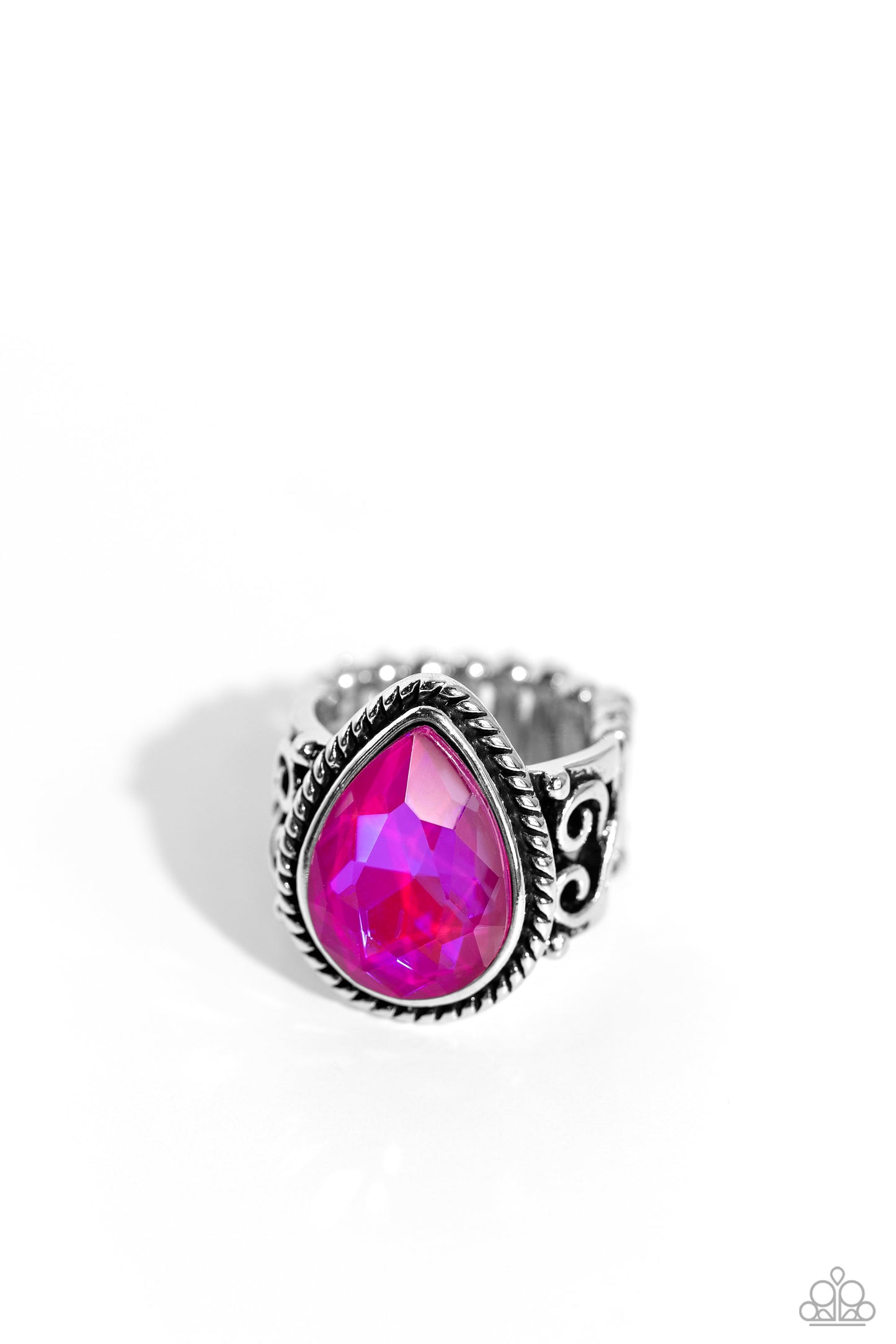 Paparazzi Accessories - Supernatural Sparkle - Pink Ring