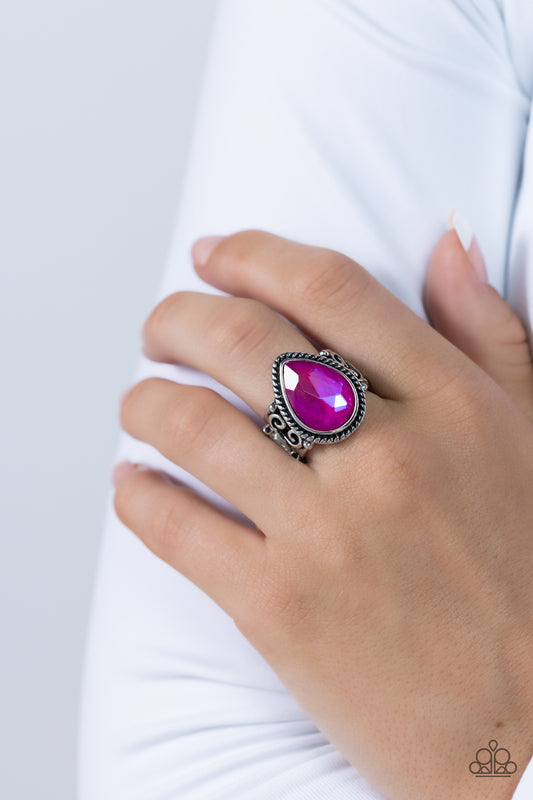 Paparazzi Accessories - Supernatural Sparkle - Pink Ring