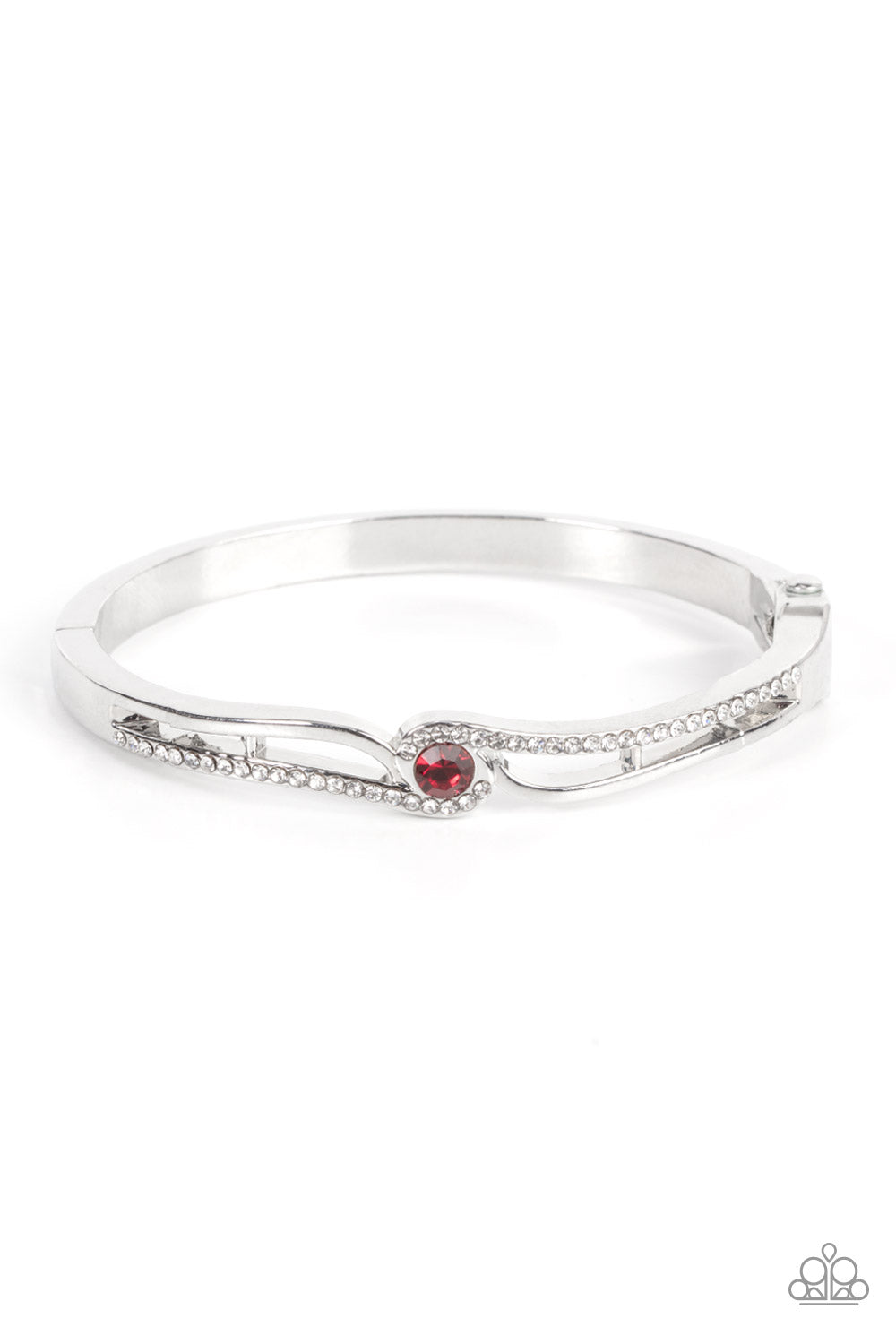 Paparazzi Accessories - Top-Shelf Shimmer - Red Bracelet