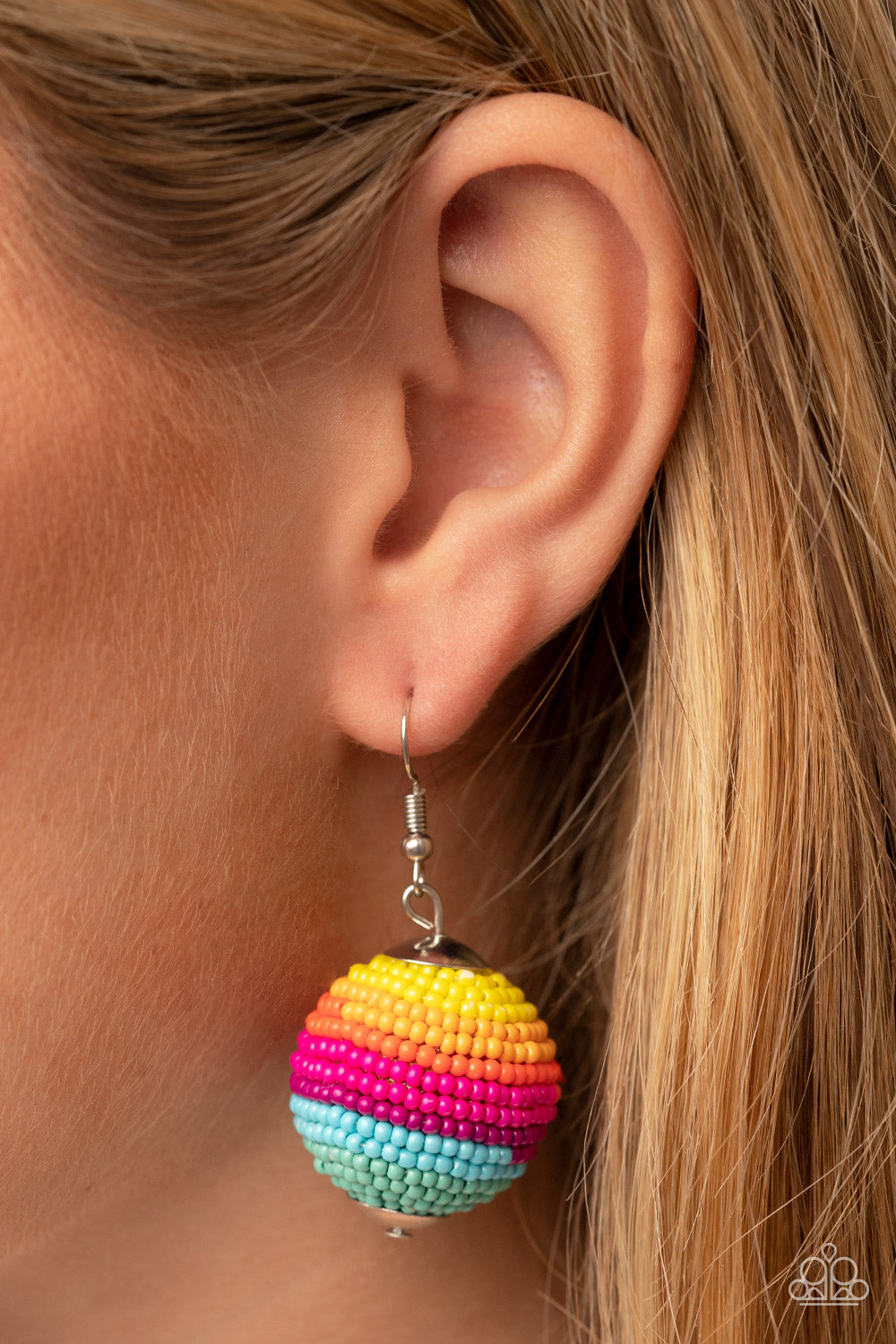 Paparazzi Accessories - Zest Fest E24 - Multi Earring