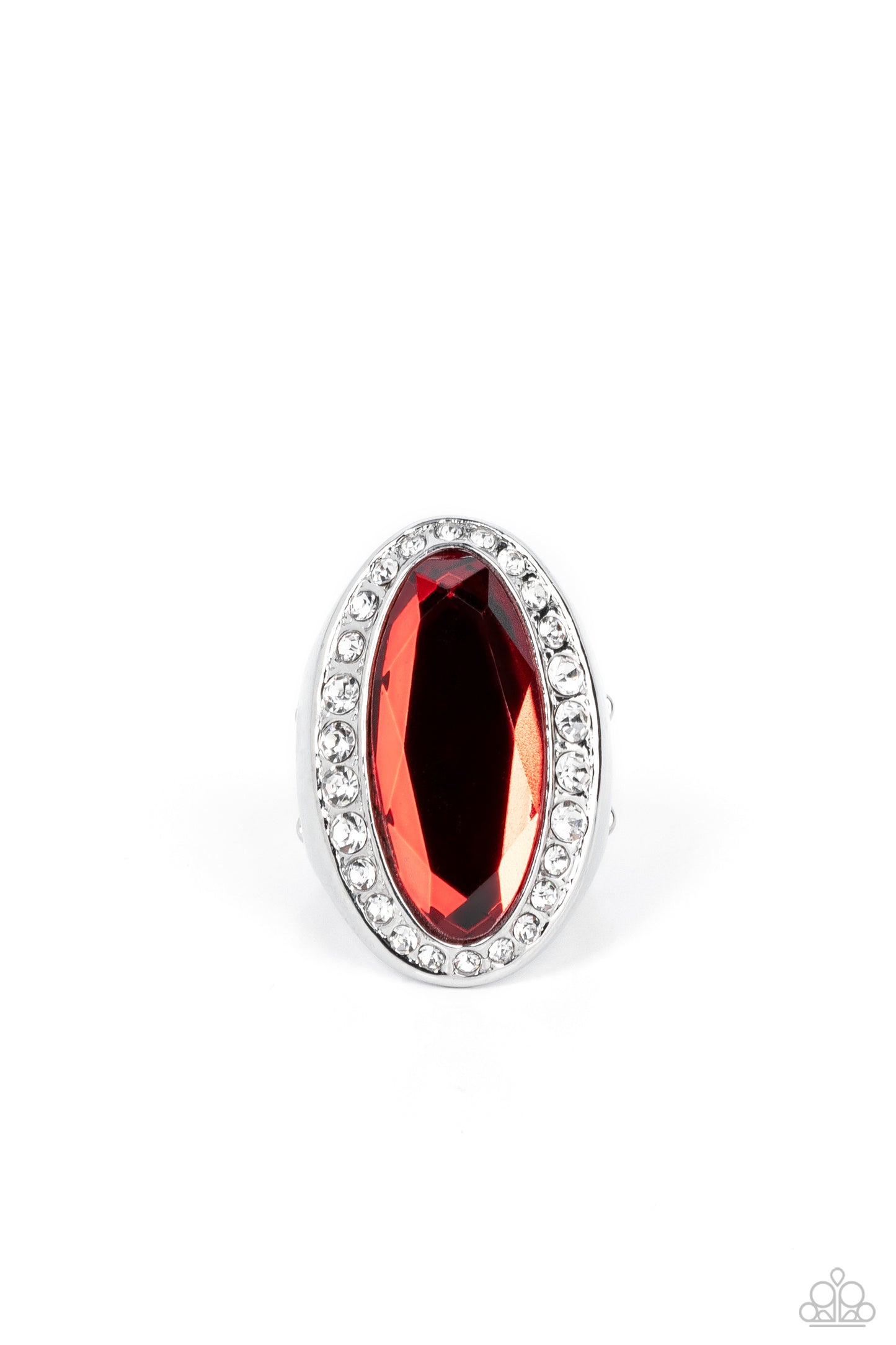 Paparazzi Accessories- Believe in Bling - Red Ring