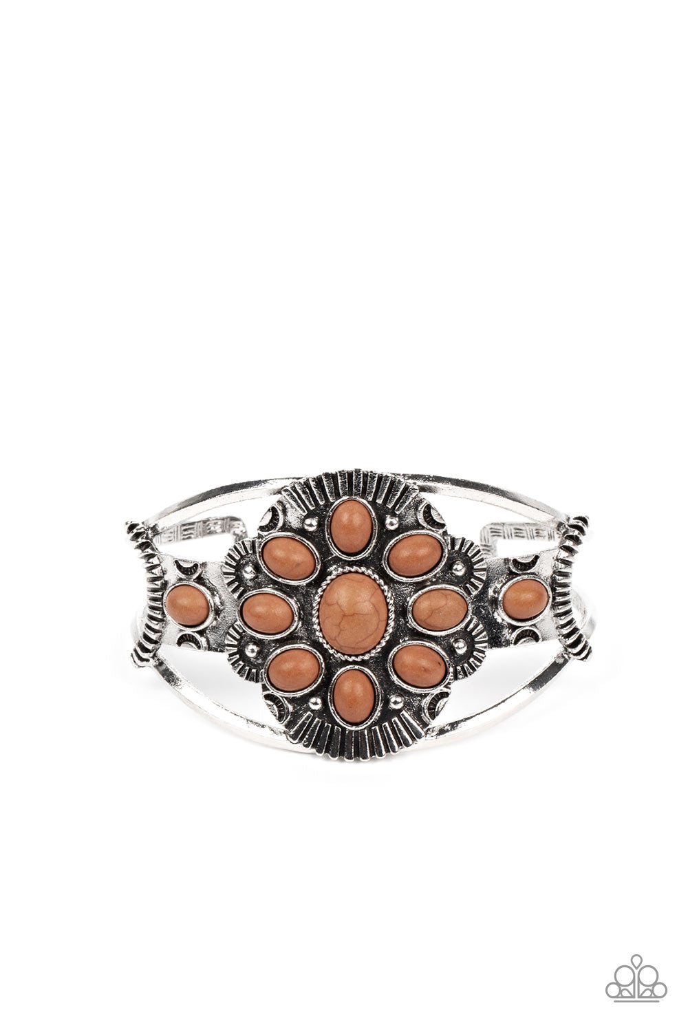 Paparazzi Accessories - Wistfully Western - Brown Bracelet