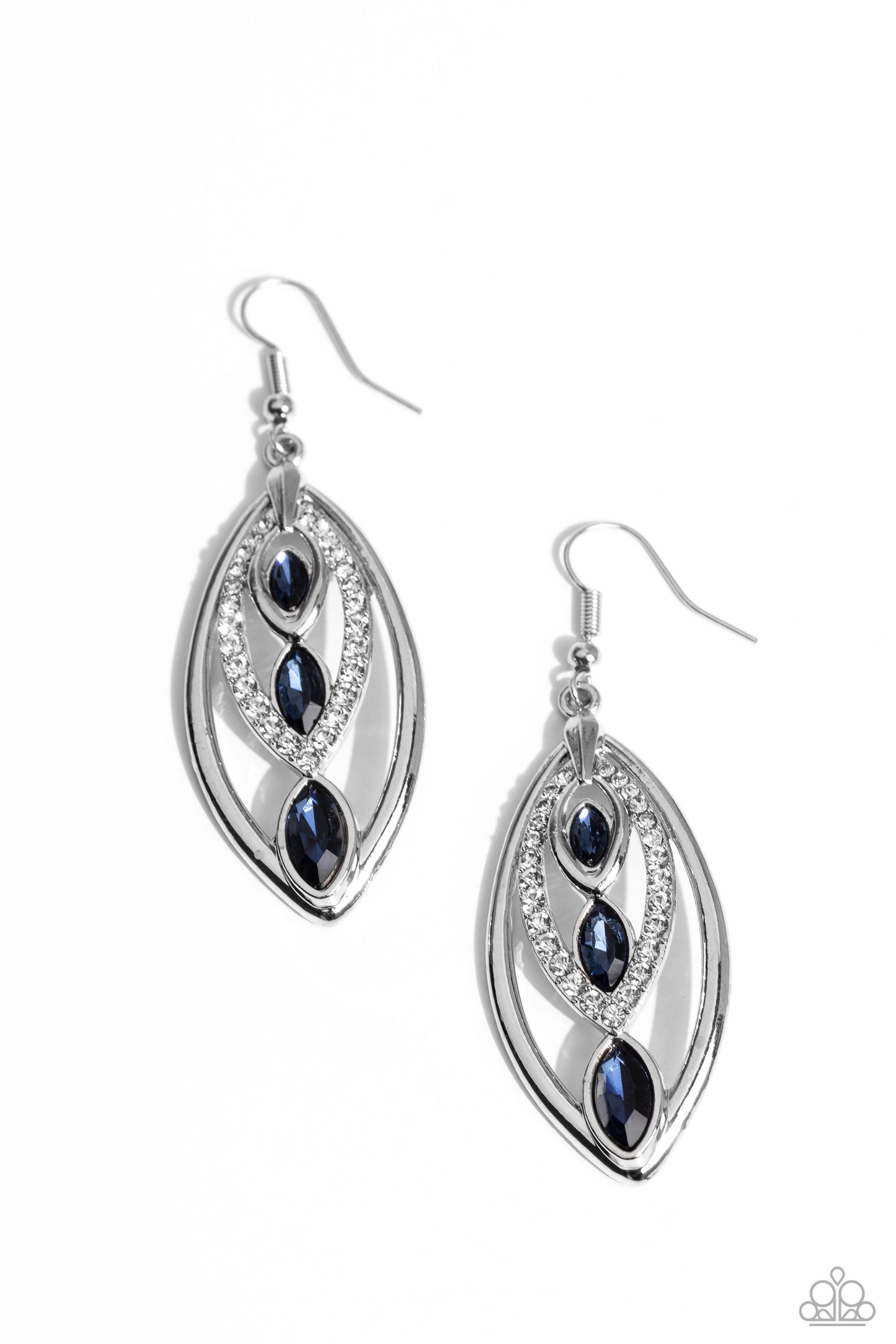 Paparazzi Accessories - Extra Exuberant - Blue Earrings