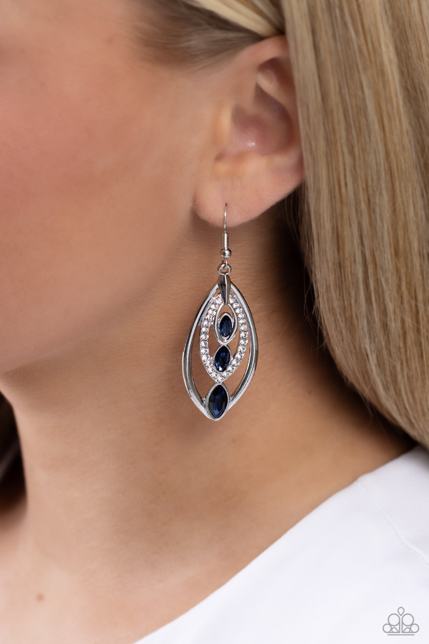 Paparazzi Accessories - Extra Exuberant - Blue Earrings