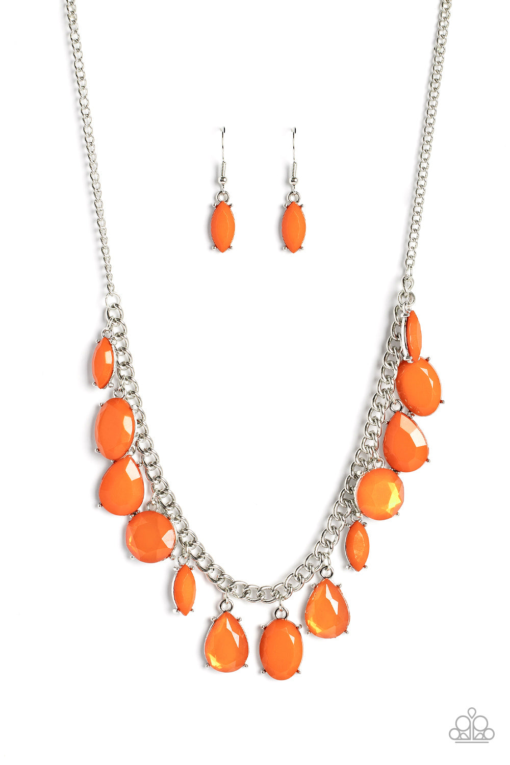 Paparazzi Accessories - Fairytale Fortuity - Orange Necklace