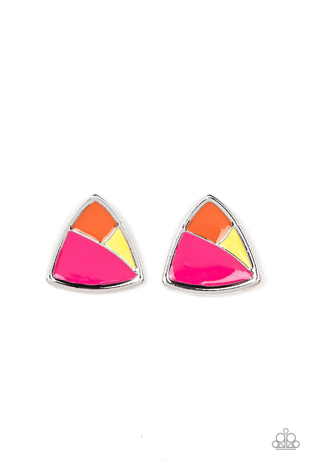 Paparazzi Accessories - Kaleidoscopic Collision - Multi Earrings