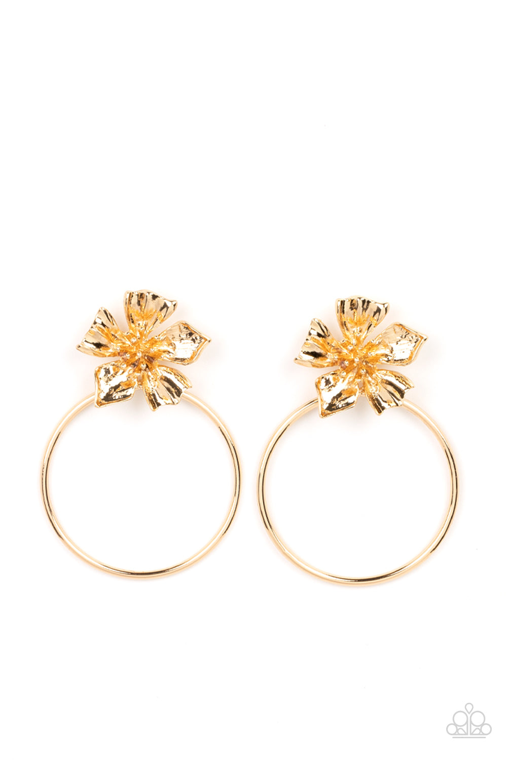 Paparazzi Accessories - Buttercup Bliss - Gold Earrings