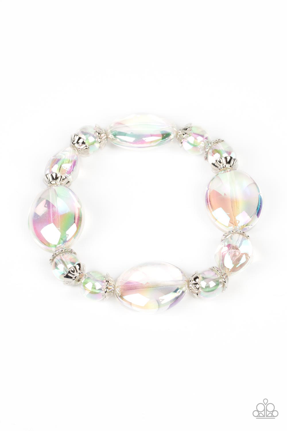 Paparazzi Accessories - Iridescent Illusions B31 - Multi Bracelet