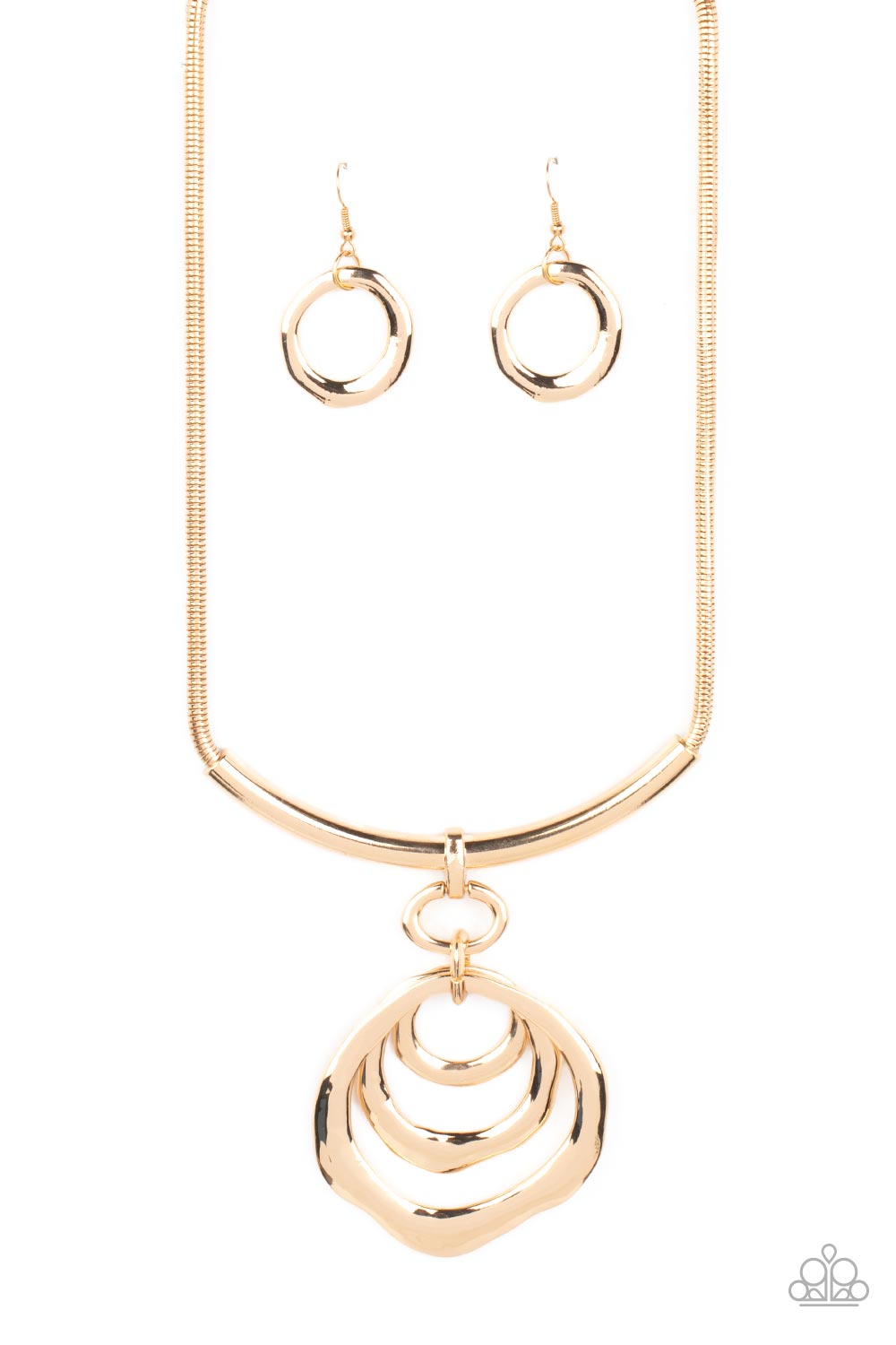 Paparazzi Accessories - Forged in Fabulous - Gold Necklace