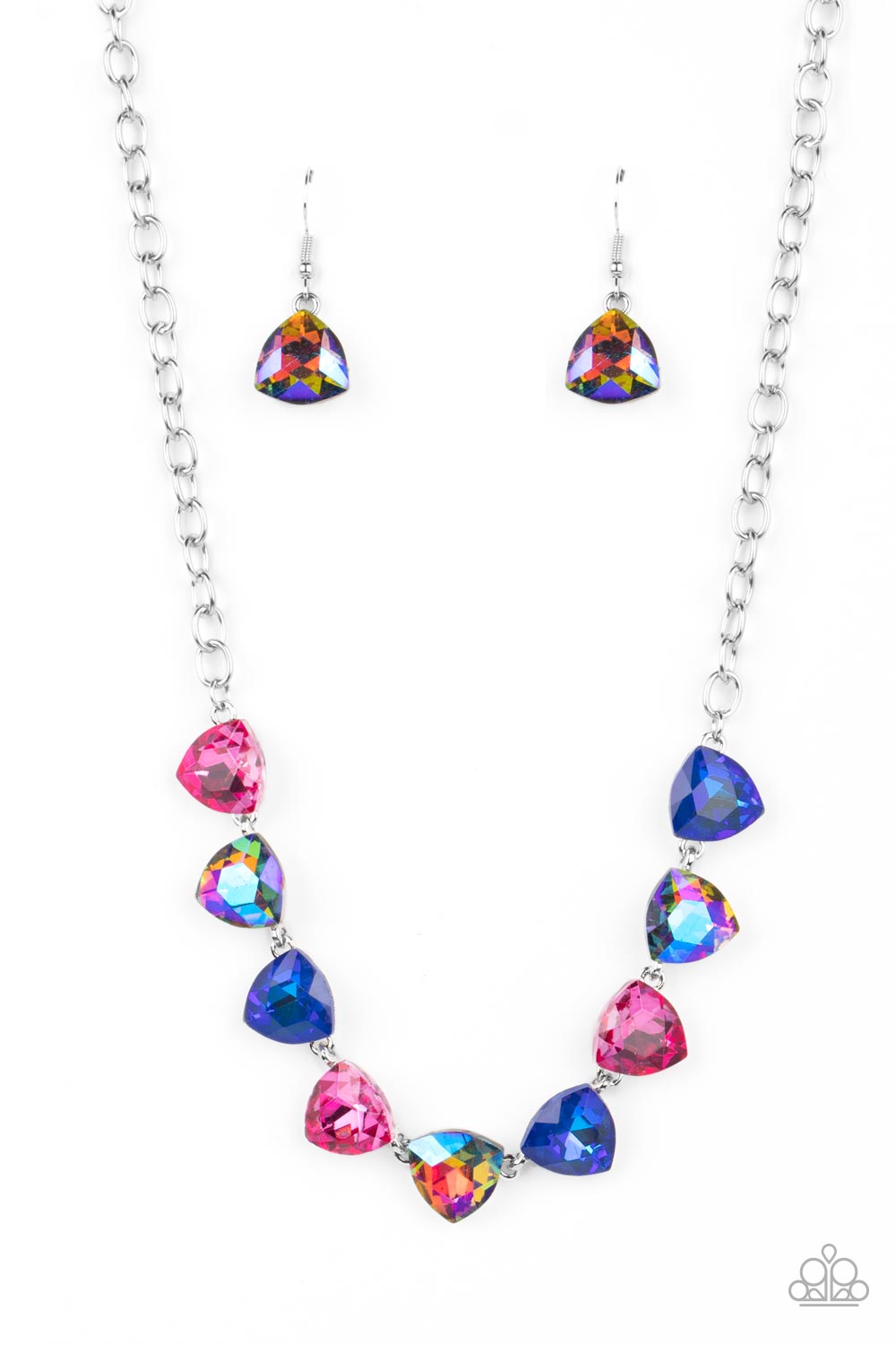 Paparazzi Accessories- Dreamy Drama - Blue Necklace