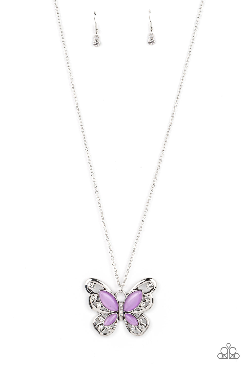 Paparazzi Accessories - Wings Of Whimsy - Purple Necklace