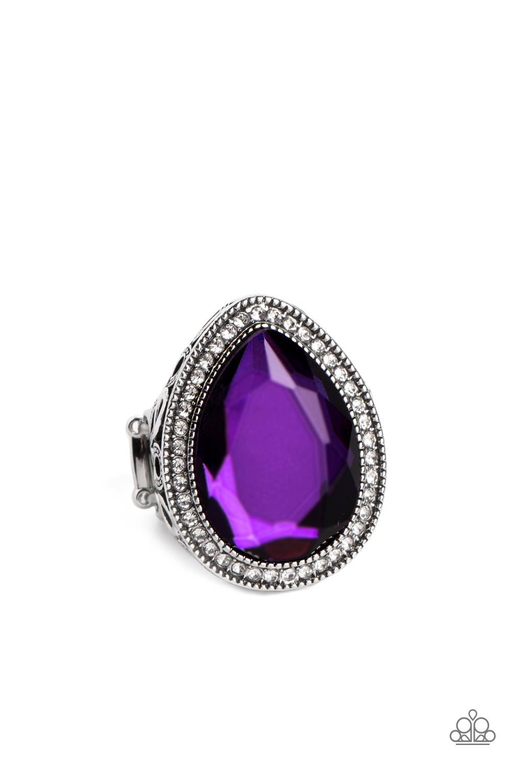 Paparazzi Accessories - Illuminated Icon - Purple Ring