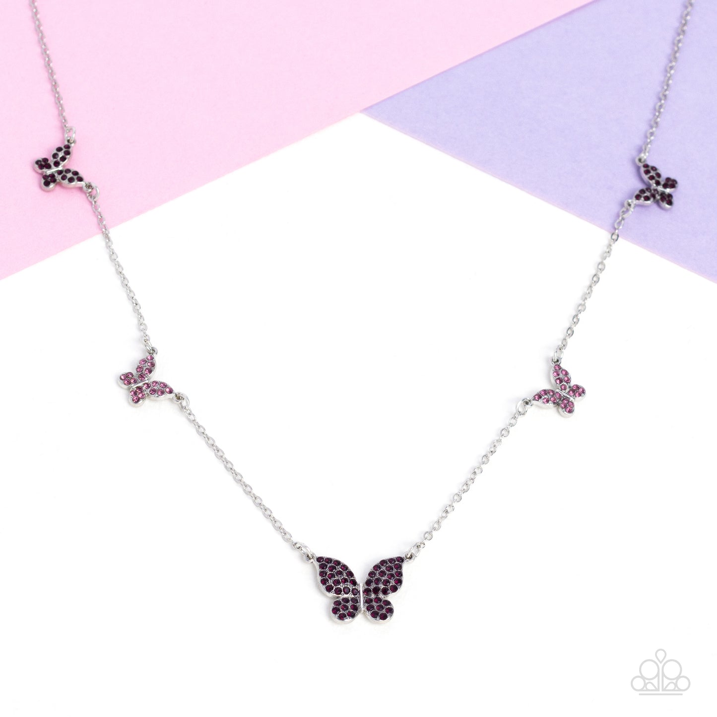 Paparazzi Accessories - FAIRY Special - Purple Butterfly Necklace