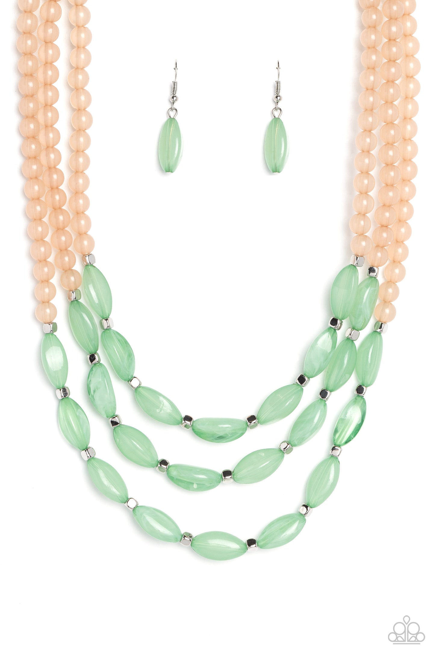 Paparazzi Accessories - I BEAD You Now - Green Necklace