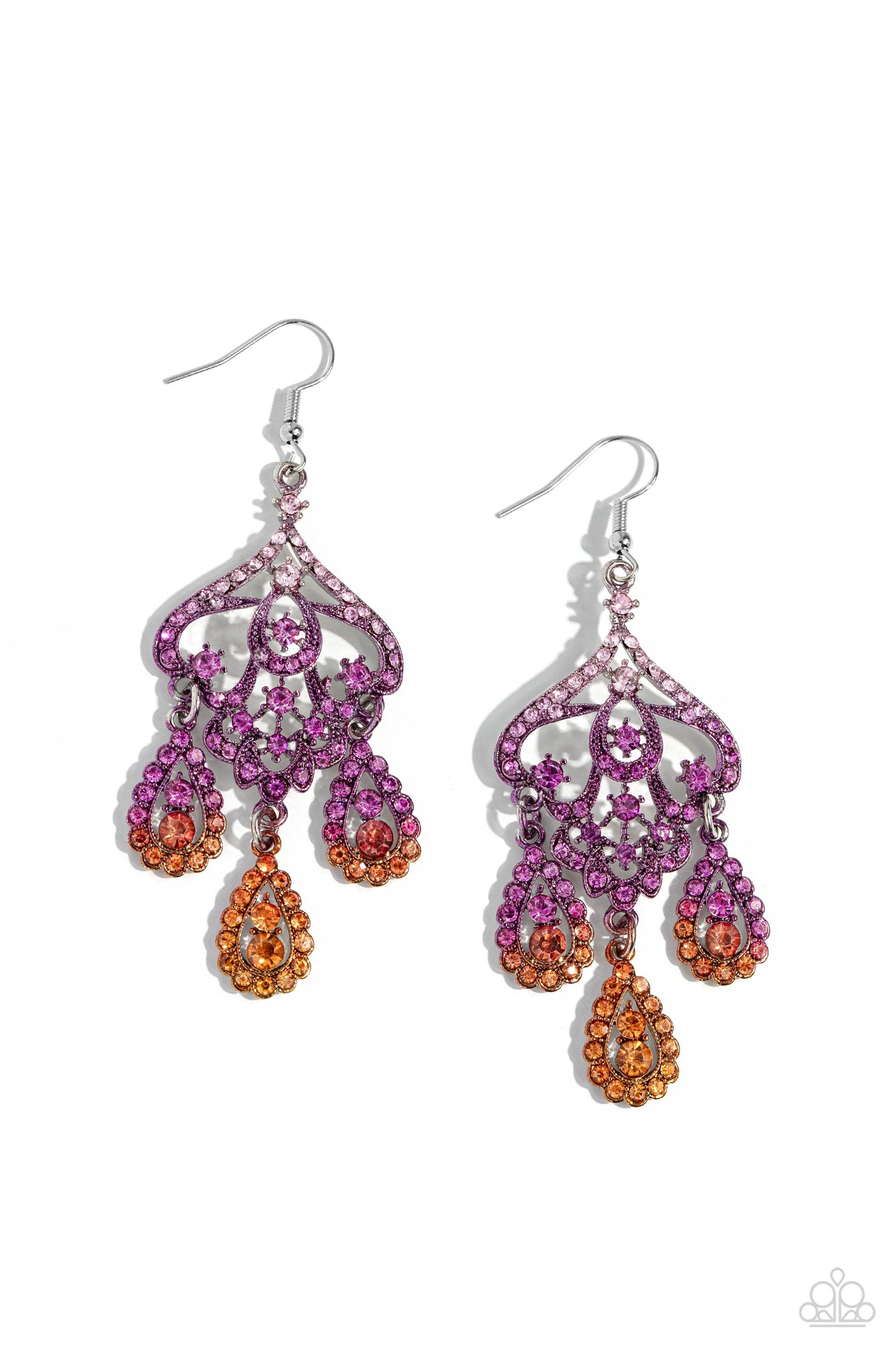 Paparazzi Accessories - Chandelier Command - Multi Earrings