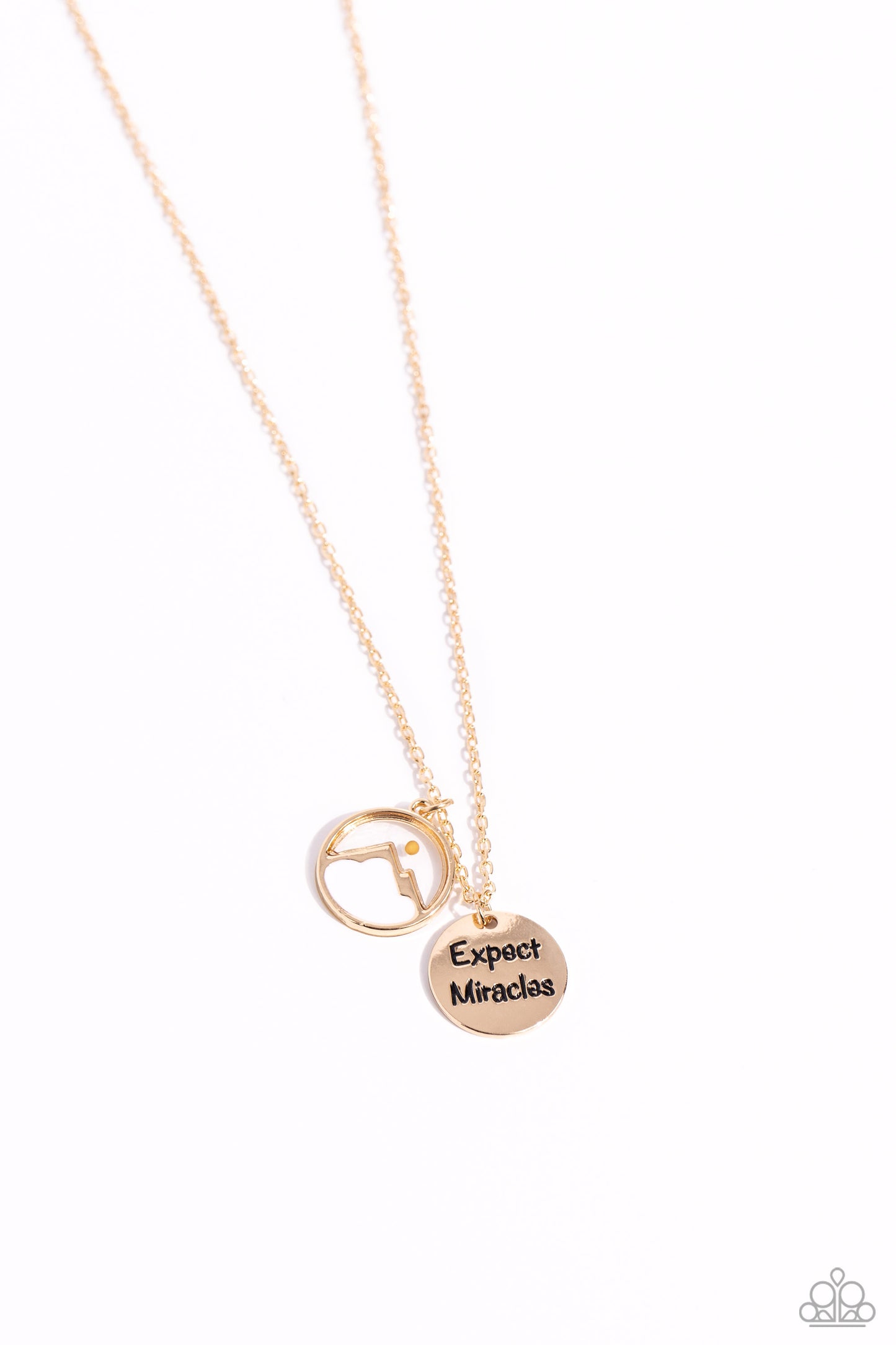 Paparazzi Accessories - Expect Miracles - Gold Necklace